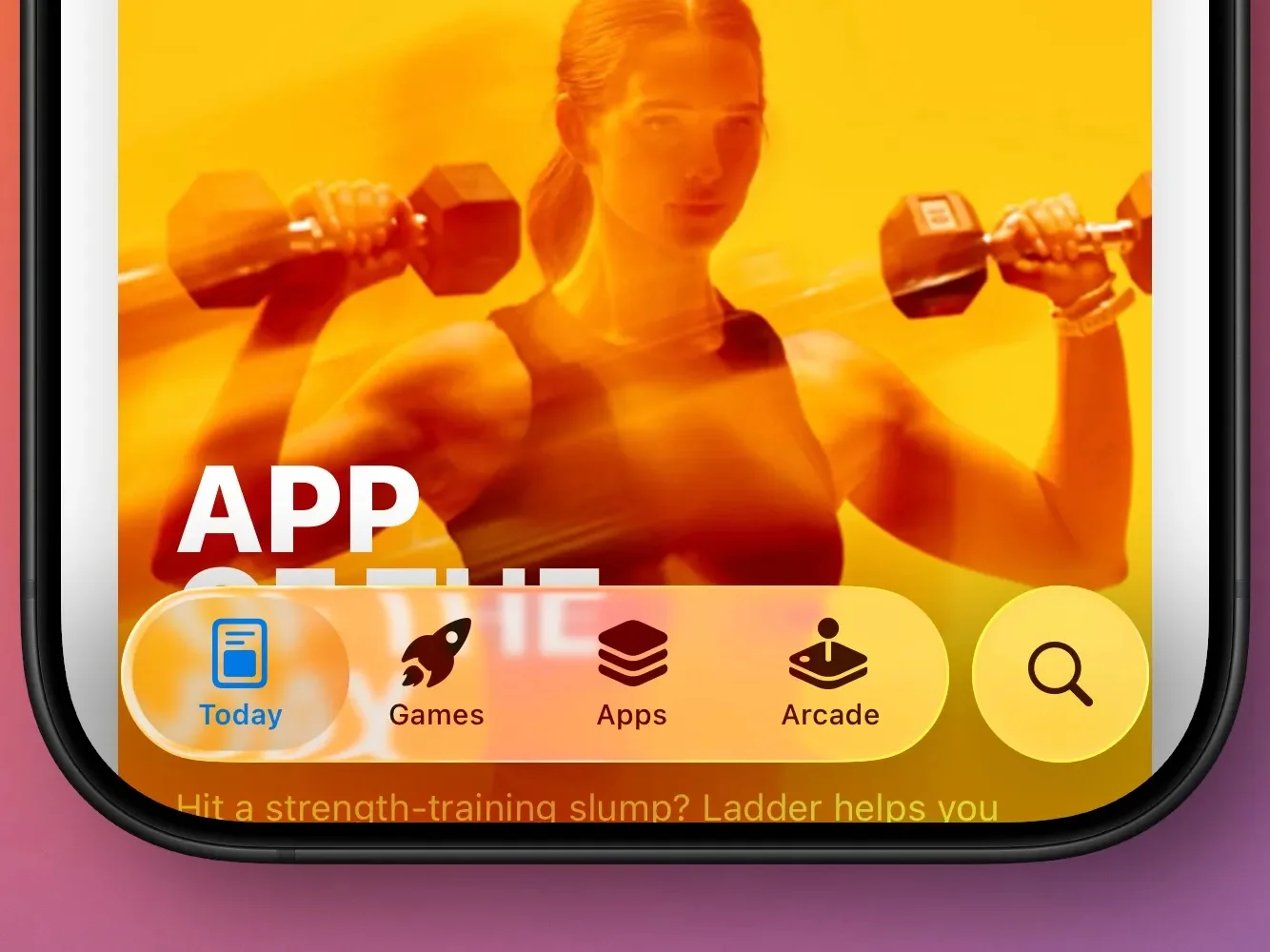 طراحی Liquid Glass در ios 26