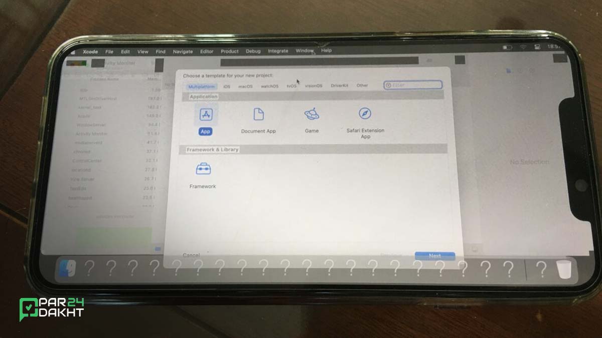 اجرای macOS روی آیفون جیلبریک شده؛ شاهکار یک هکر