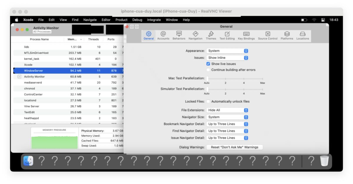 اجرا سیستم عامل مک روی آیفون