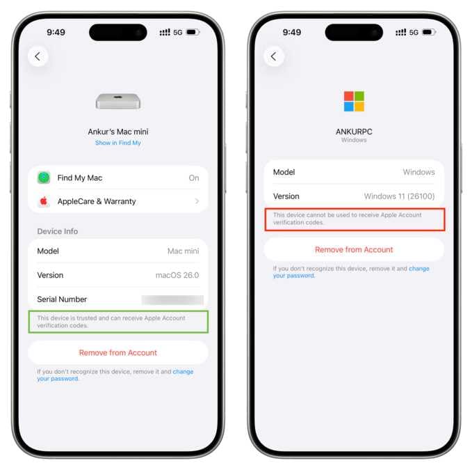 بررسی دستگاه قابل اعتماد در آیفون