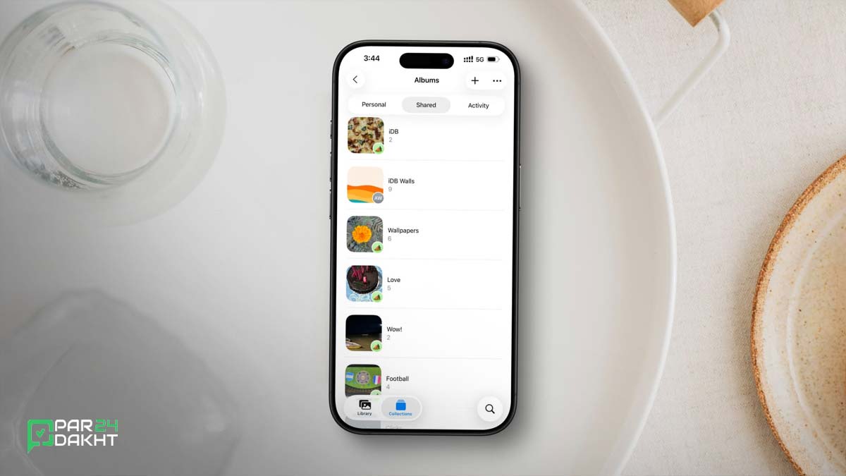 آموزش رفع عدم نمایش آلبوم های اشتراکی آیکلود در آیفون