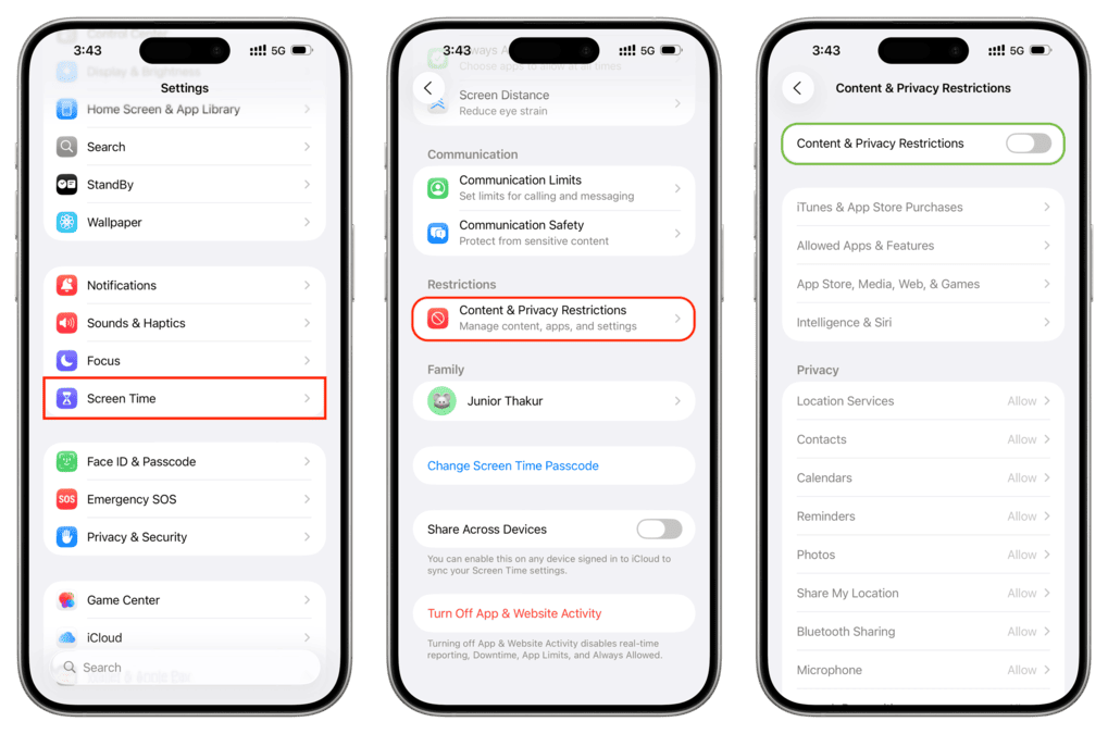 رفع مشکل غیرفعال بودن گزینه Shared Albums