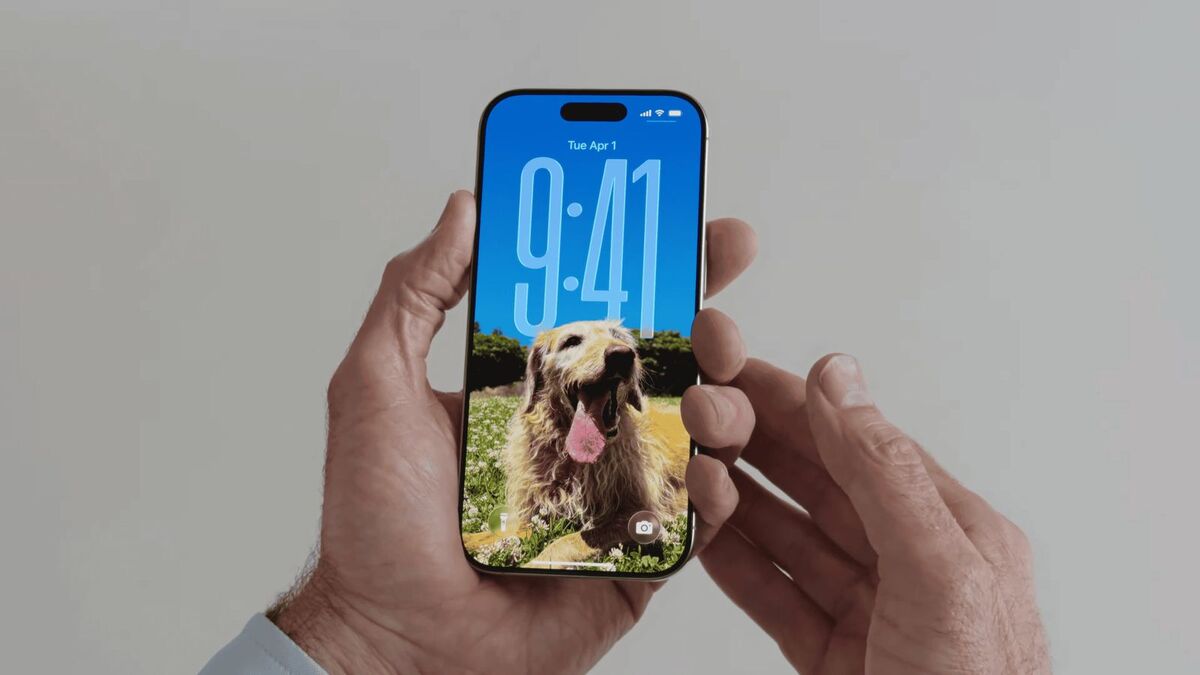 صفحه قفل در iOS 26