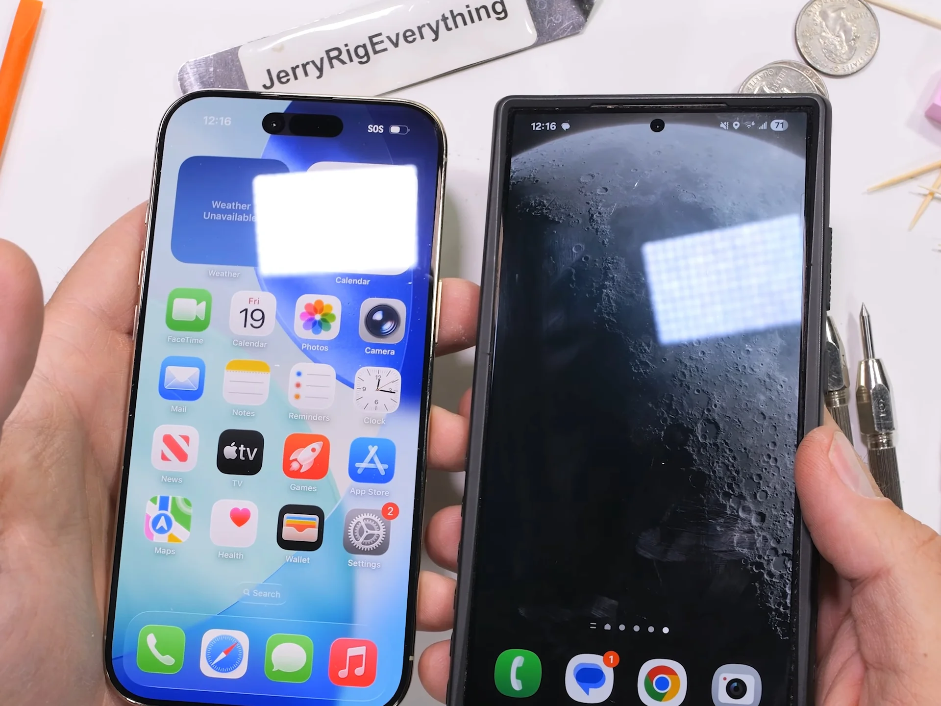 پوشش ضدانعکاس آیفون ۱۷ ناامیدکننده است