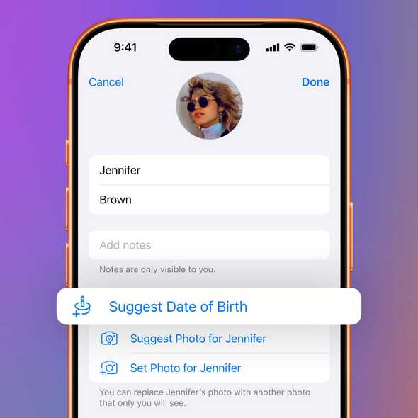 درخواست ثبت تولد در چت تلگرام