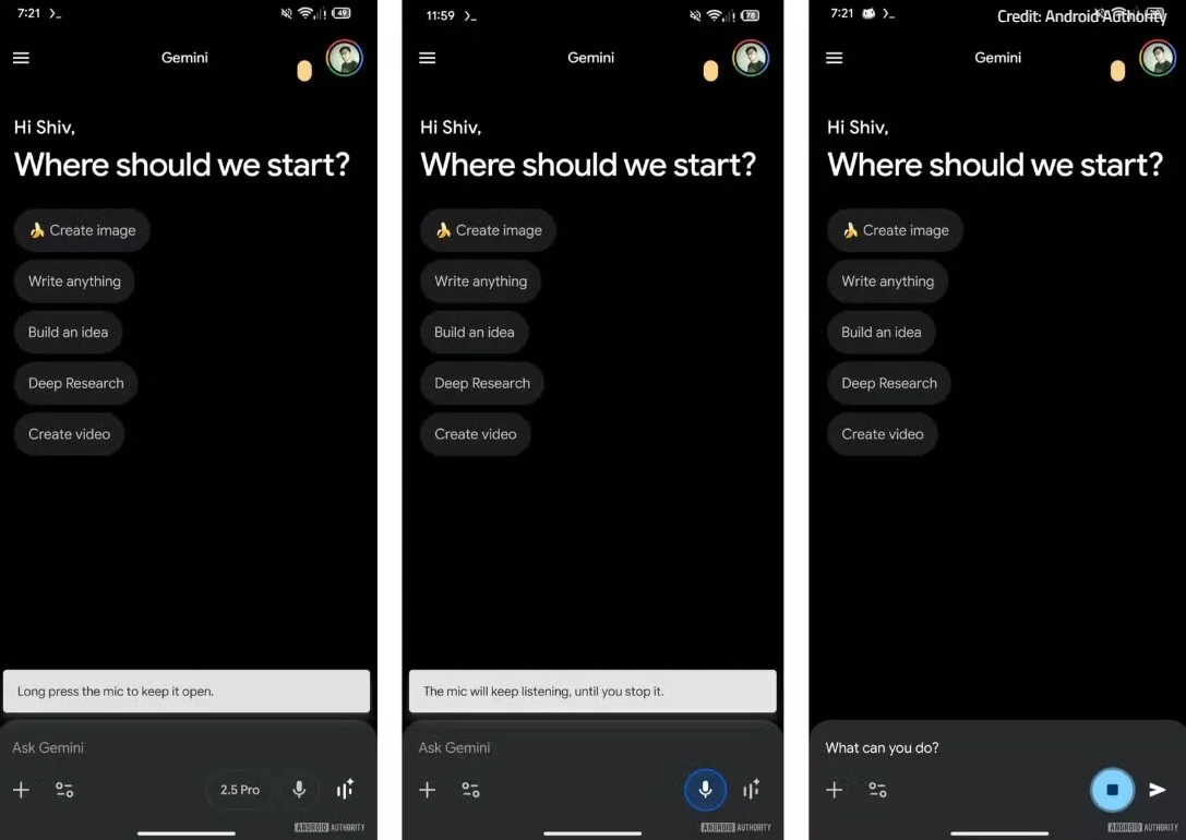 راه‌حل گوگل برای رفع قطع شدن سؤال‌های صوتی در Gemini