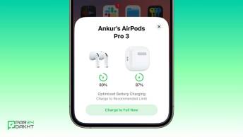 آموزش حل مشکل توقف شارژ ایرپاد روی ۸۰ درصد