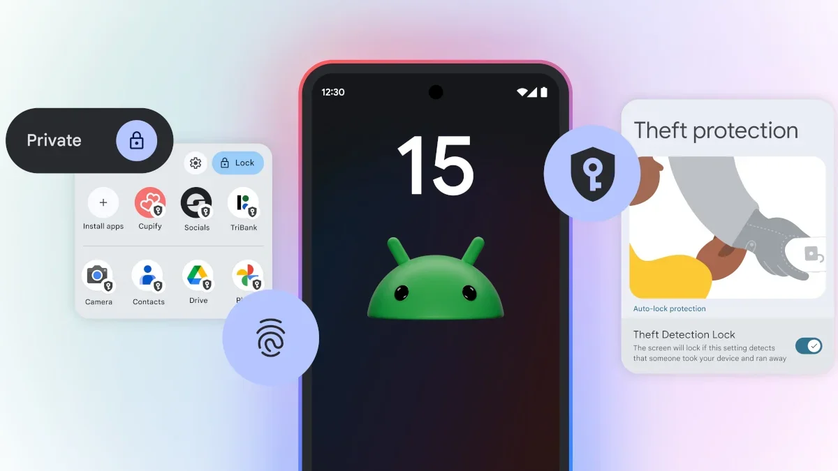 نصب اندروید ۱۵